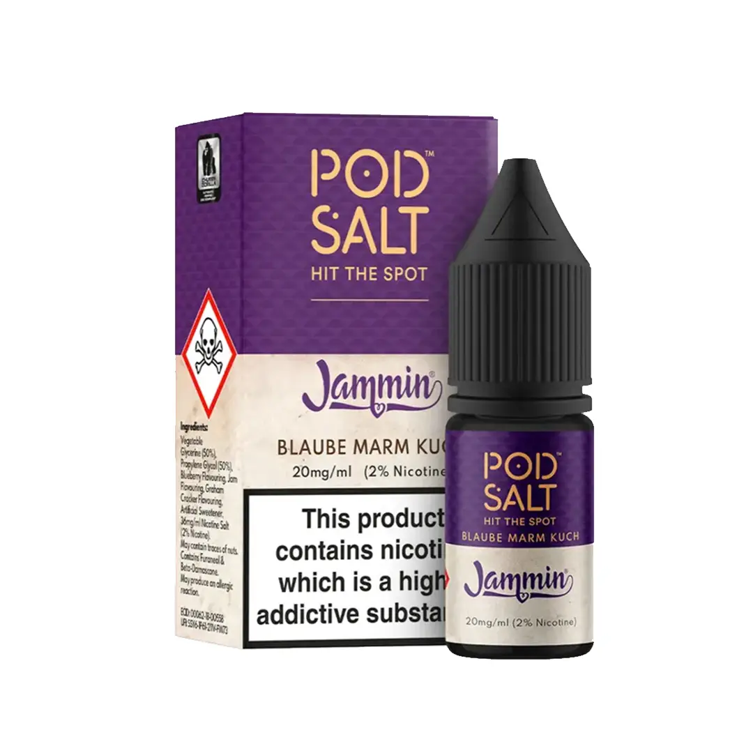 سالت مربای بلوبری پاد سالت | POD SALT Blaube Marm Kuch Salt