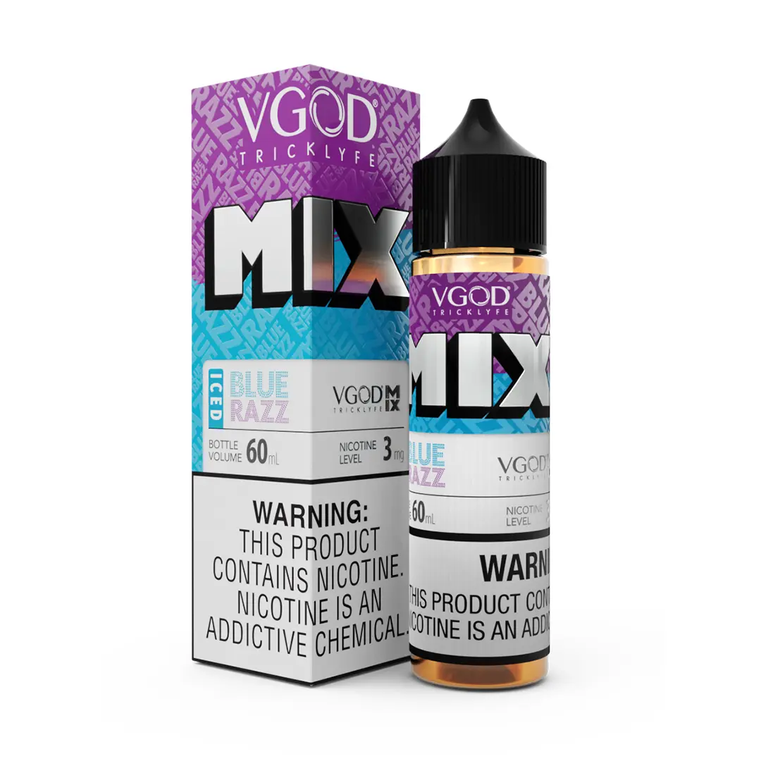 جویس بلوبری تمشک یخ ویگاد | VGOD Ice Blue Razz Juice
