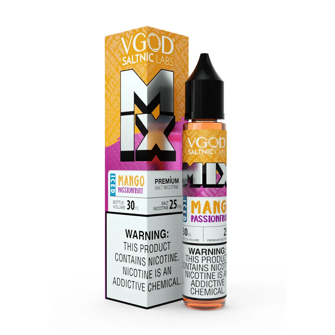 سالت انبه پشن فروت یخ ویگاد | VGOD Mango Passionfruit Ice Salt سالت انبه پشن فروت یخ ویگاد | VGOD Mango Passionfruit Ice Salt