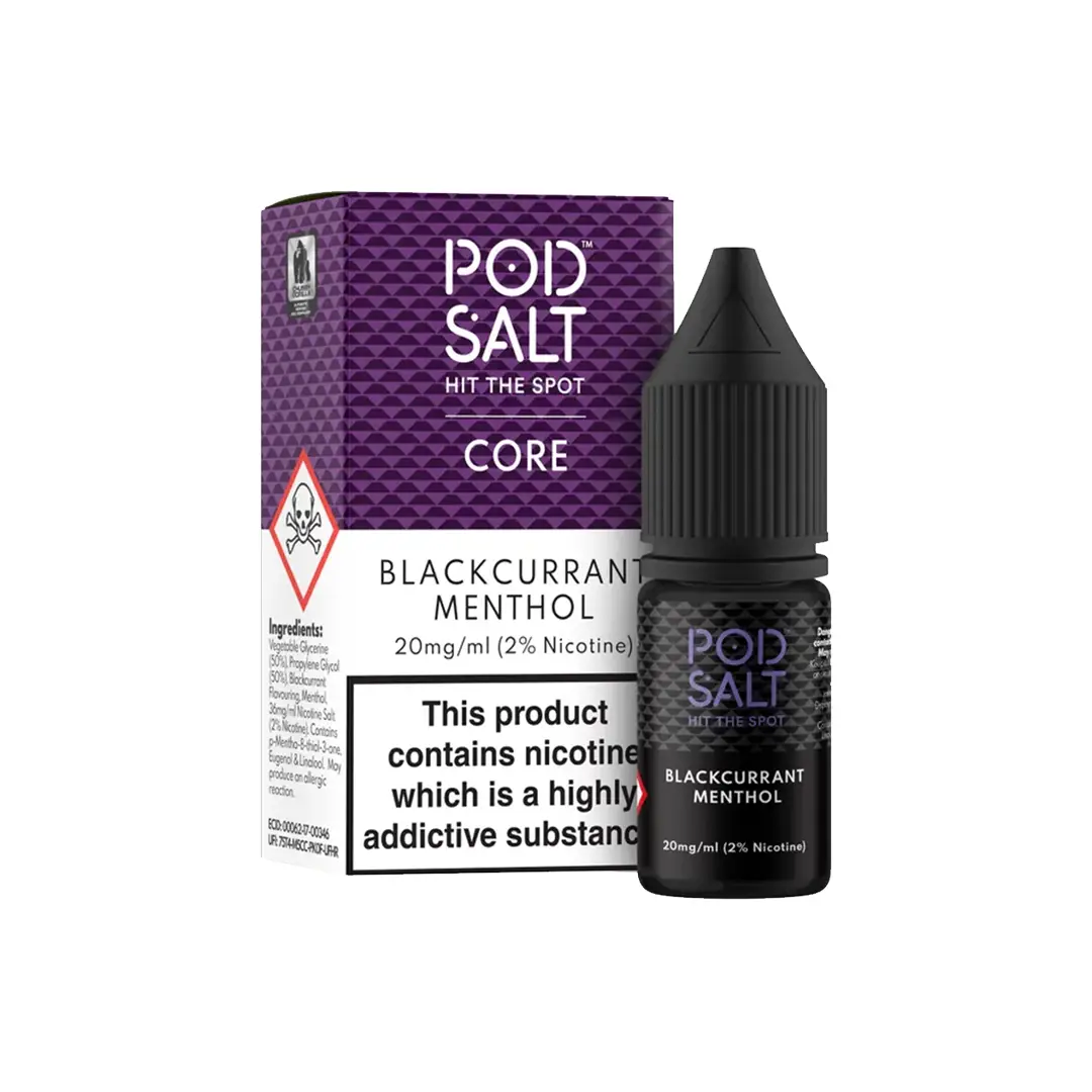 سالت انگور فرنگی یخ پاد سالت | POD SALT Blackcurrant Menthol Salt