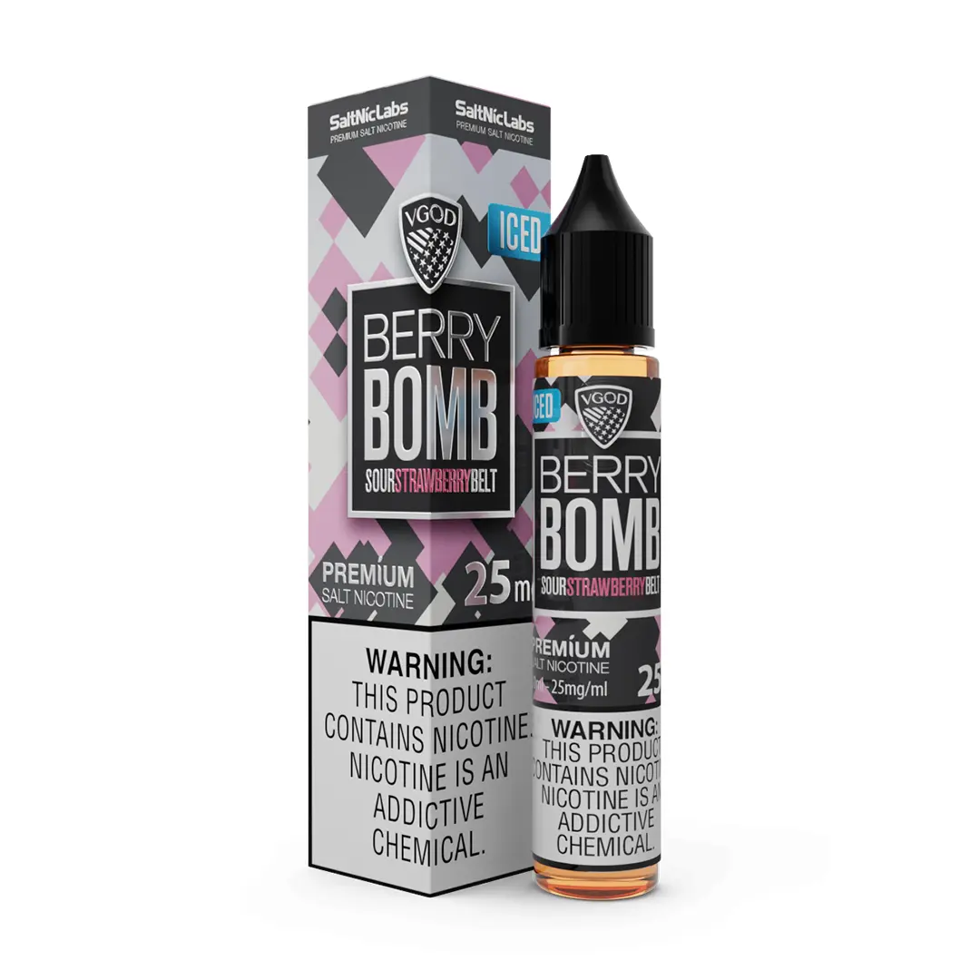 سالت بمب توت فرنگی یخ ویگاد | VGOD Berry Ice Bomb Salt
