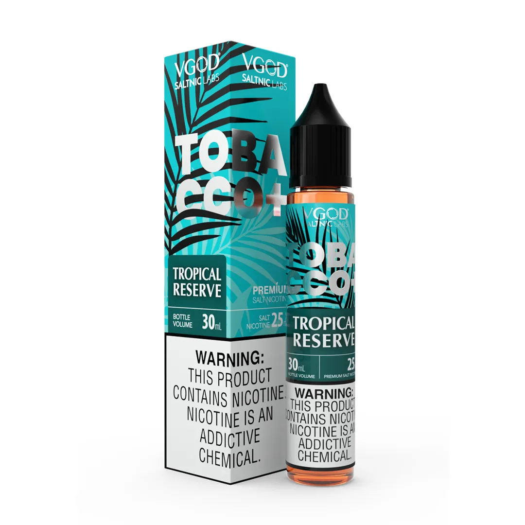 سالت توباکو پلاس تروپیکال رزرو ویگاد | VGOD Tobacco Plus Tropical Reserve Salt