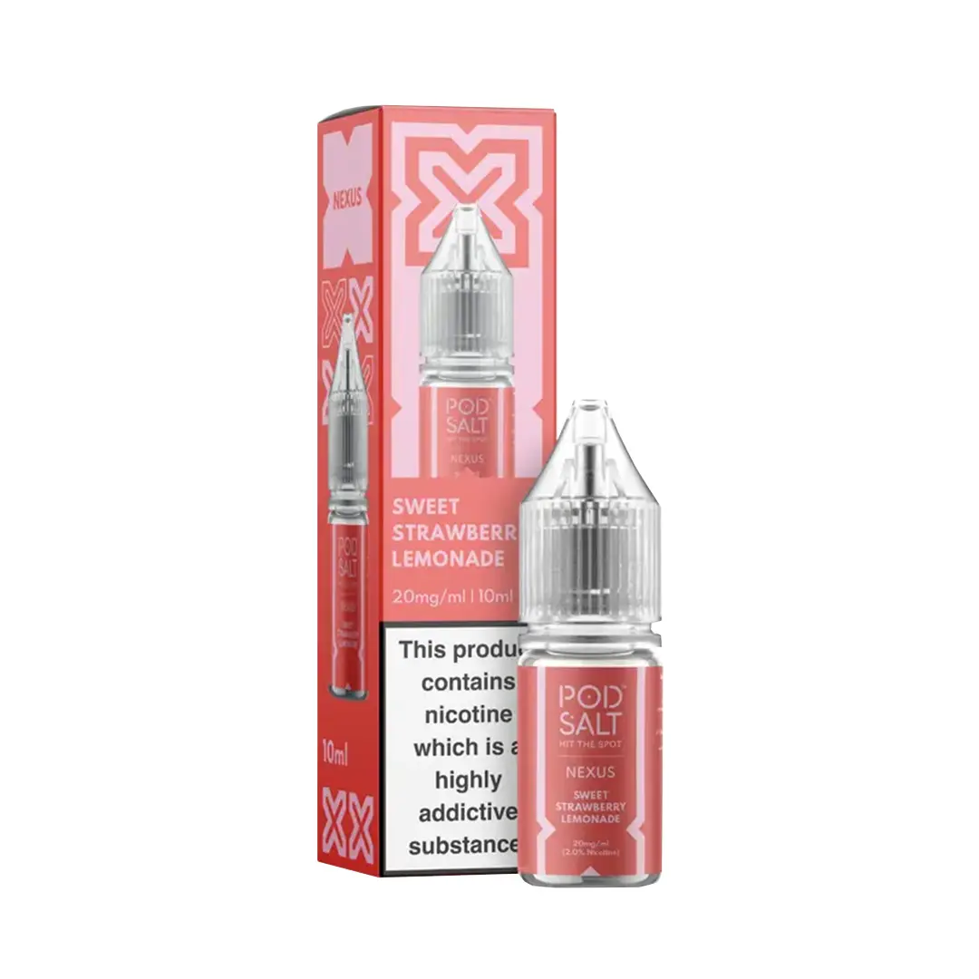 سالت توت فرنگی لیموناد شیرین پاد سالت | POD SALT Sweet Strawberry Lemonade Salt