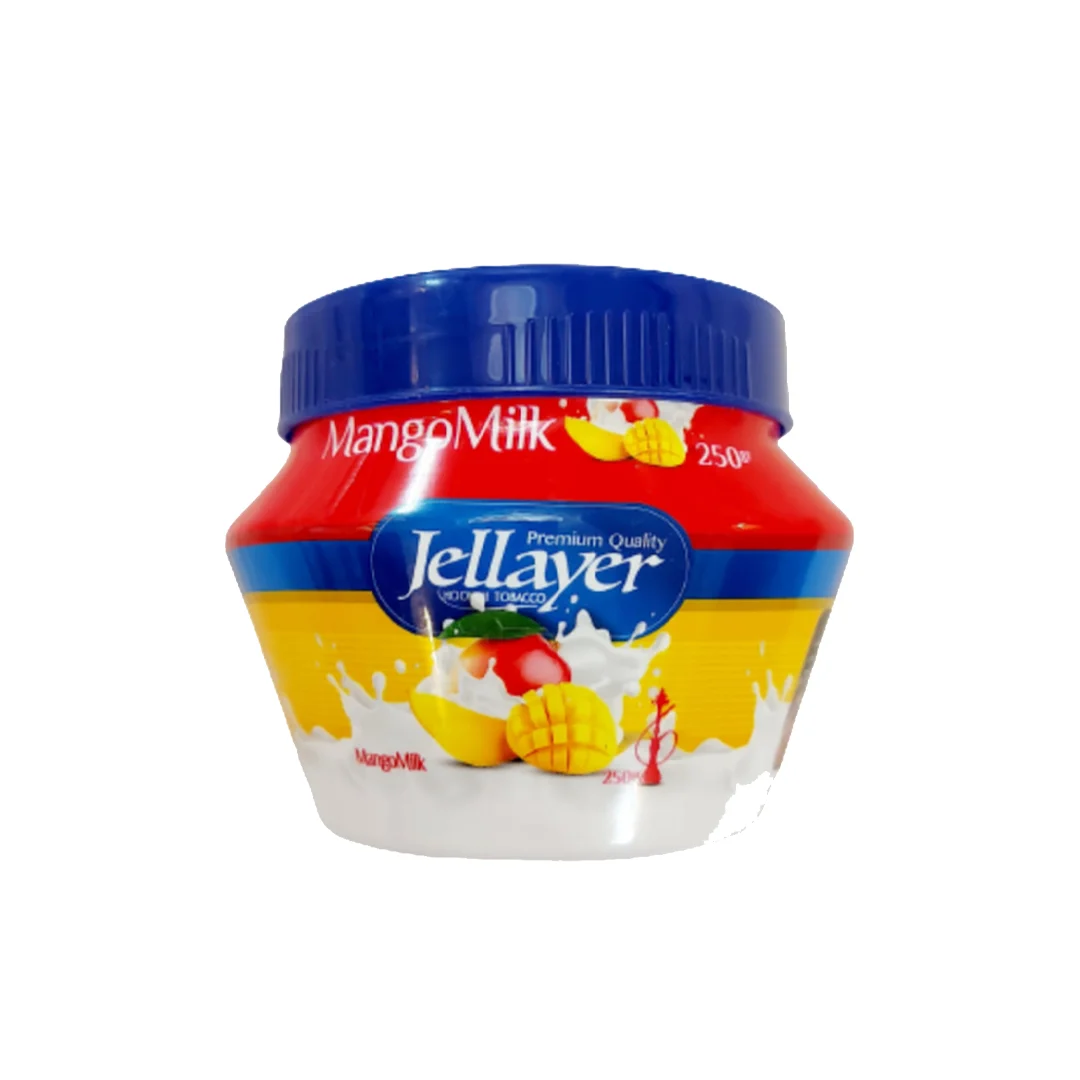 تنباکوی شیر انبه 250 گرمی (سطلی) جلایر | JELLAYER Mango Milk Tobacco