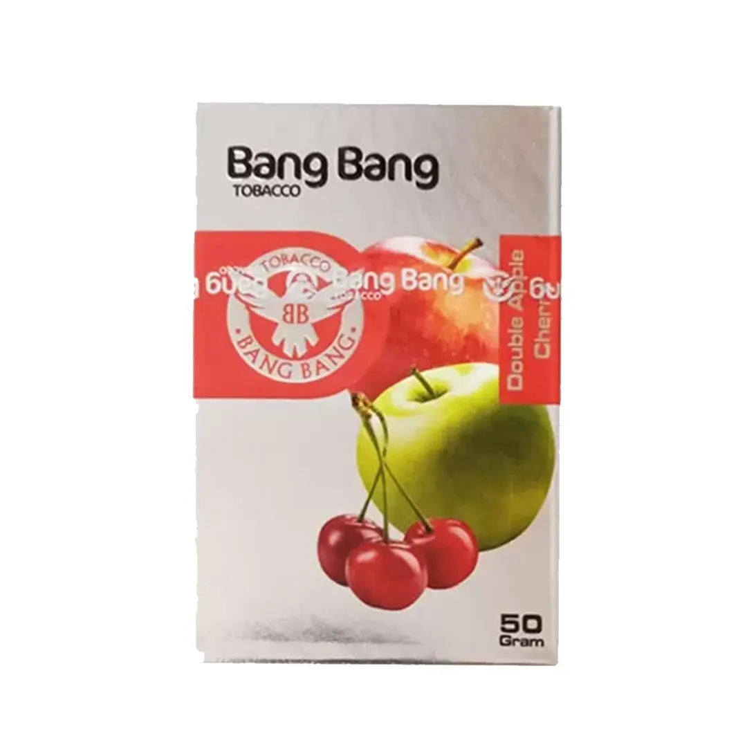تنباکوی دوسیب آلبالو بنگ بنگ | BANG BANG Double Apple Cherry Tobacco