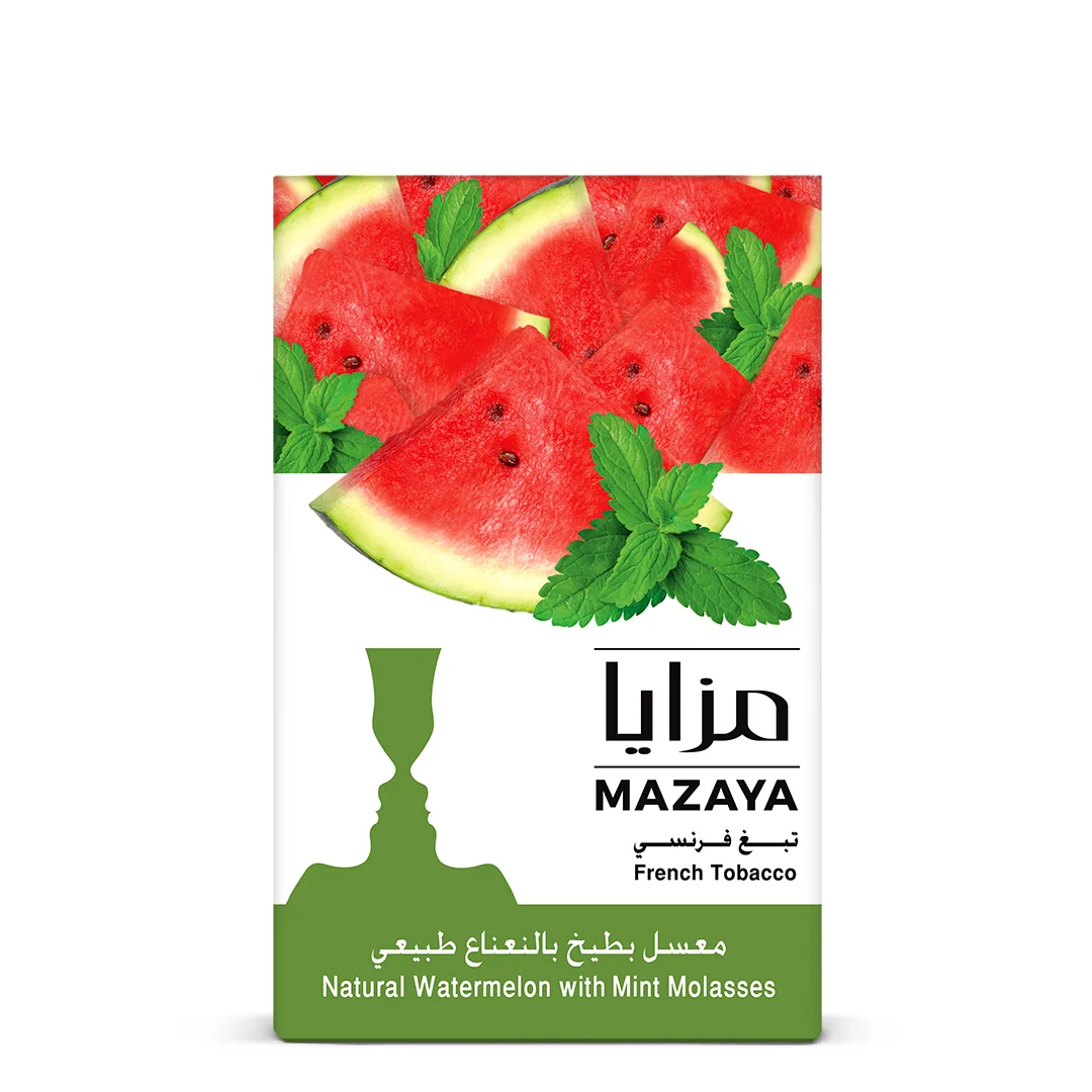 تنباکو هندوانه نعنا مزایا | Watermelon With Mint MAZAYA Tobacco