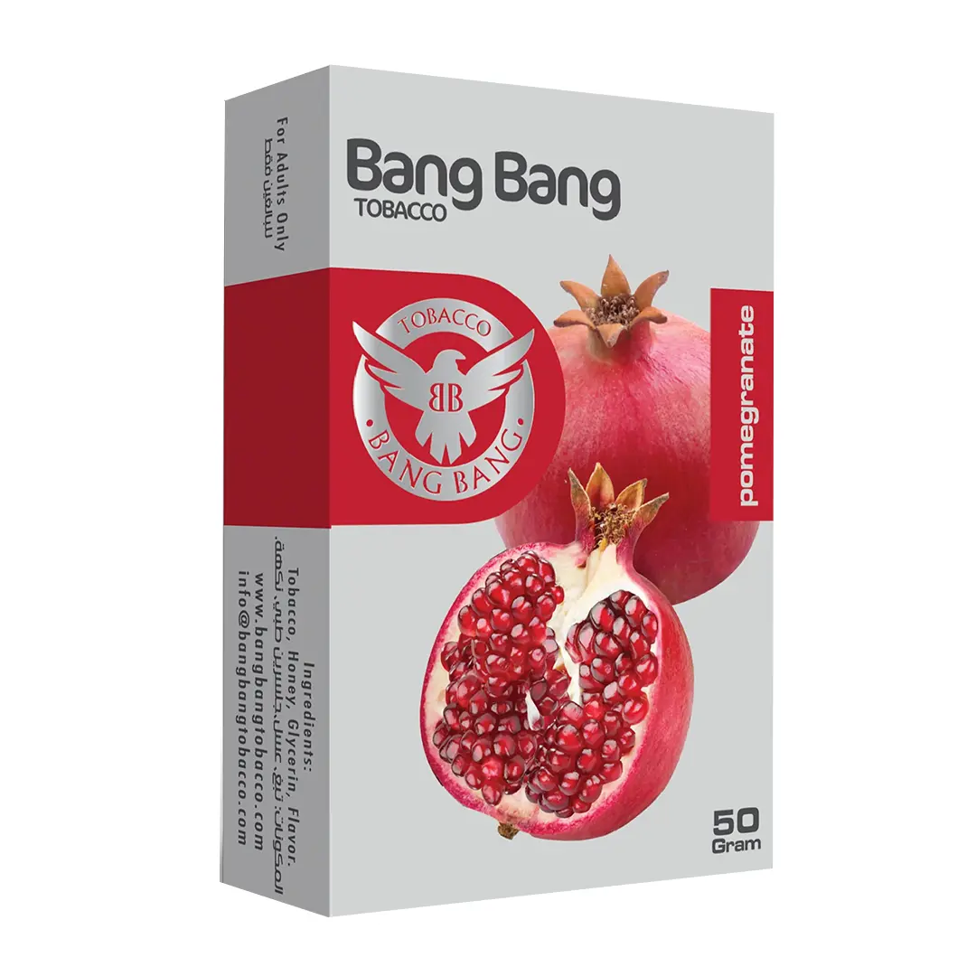 تنباکوی انار بنگ بنگ | BANG BANG Pomegranate Tobacco